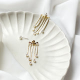 Lillian Dangle Bling Earrings