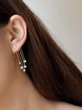 Lillian Dangle Bling Earrings
