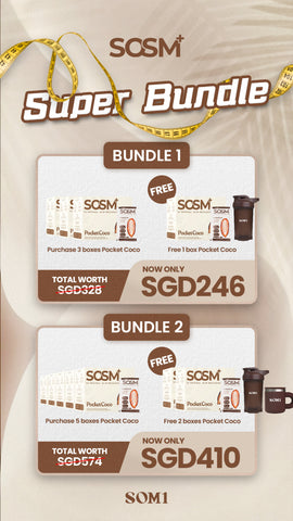 SOSM+ Pocket Coco Meal Replacement 🔥Super Bundle🔥